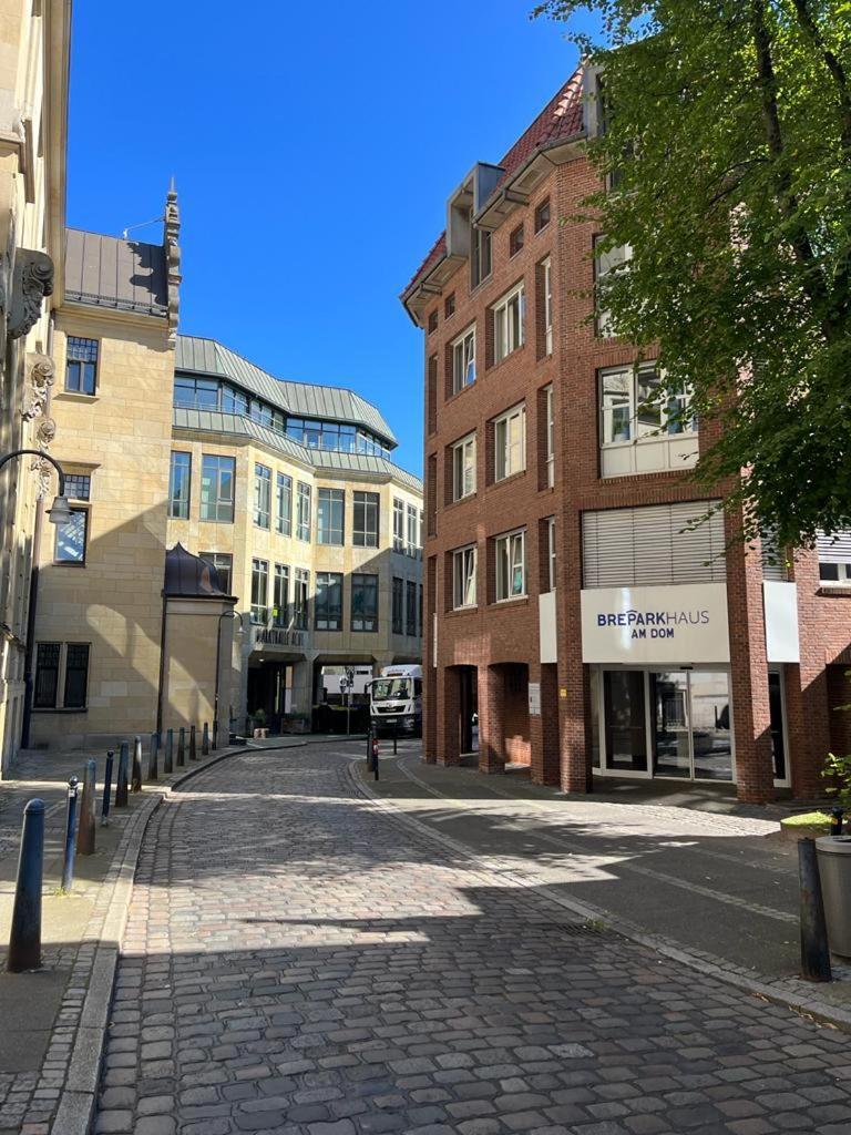 Modernes Studio Am Bremer Dom Mit Balkon Dış mekan fotoğraf